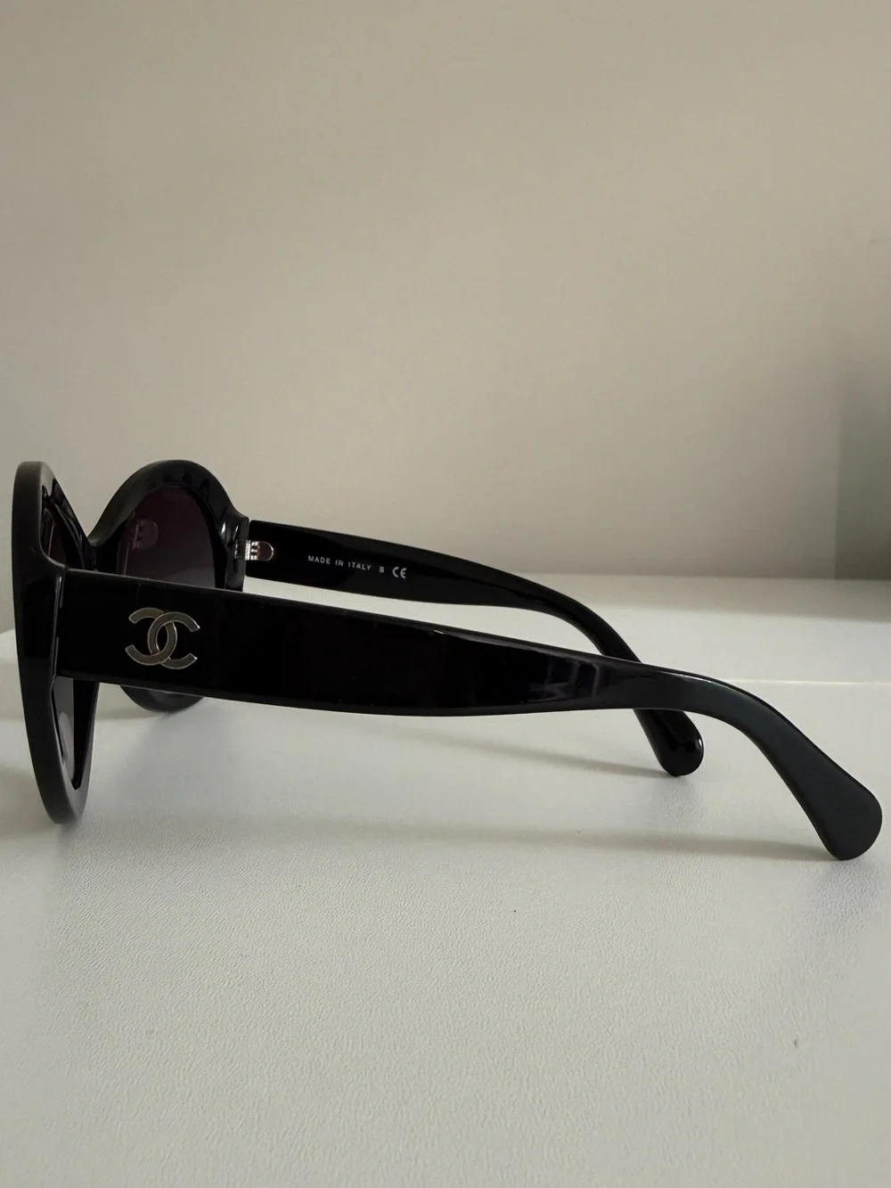 Chanel Oval CC Sunglasses 5372 Black